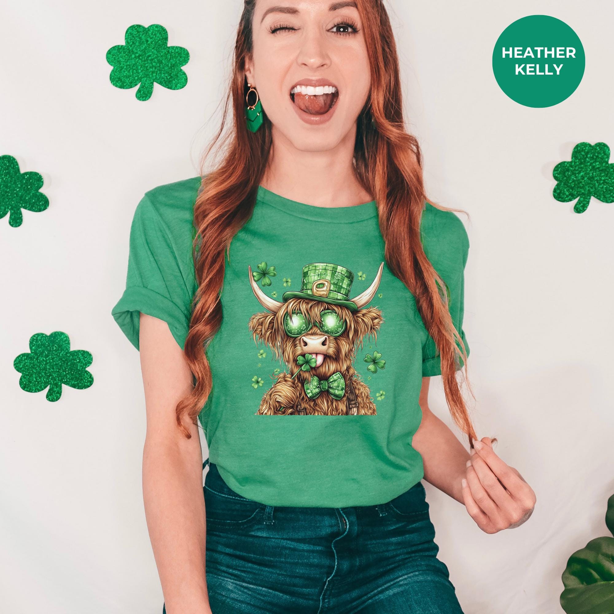 St. Patrick's Day Shirt for Women – Funny Irish Tee – Cute Lucky St. Patty’s Day TopSaint Patricks Day Shirt , Dog t shirts, tshirt women