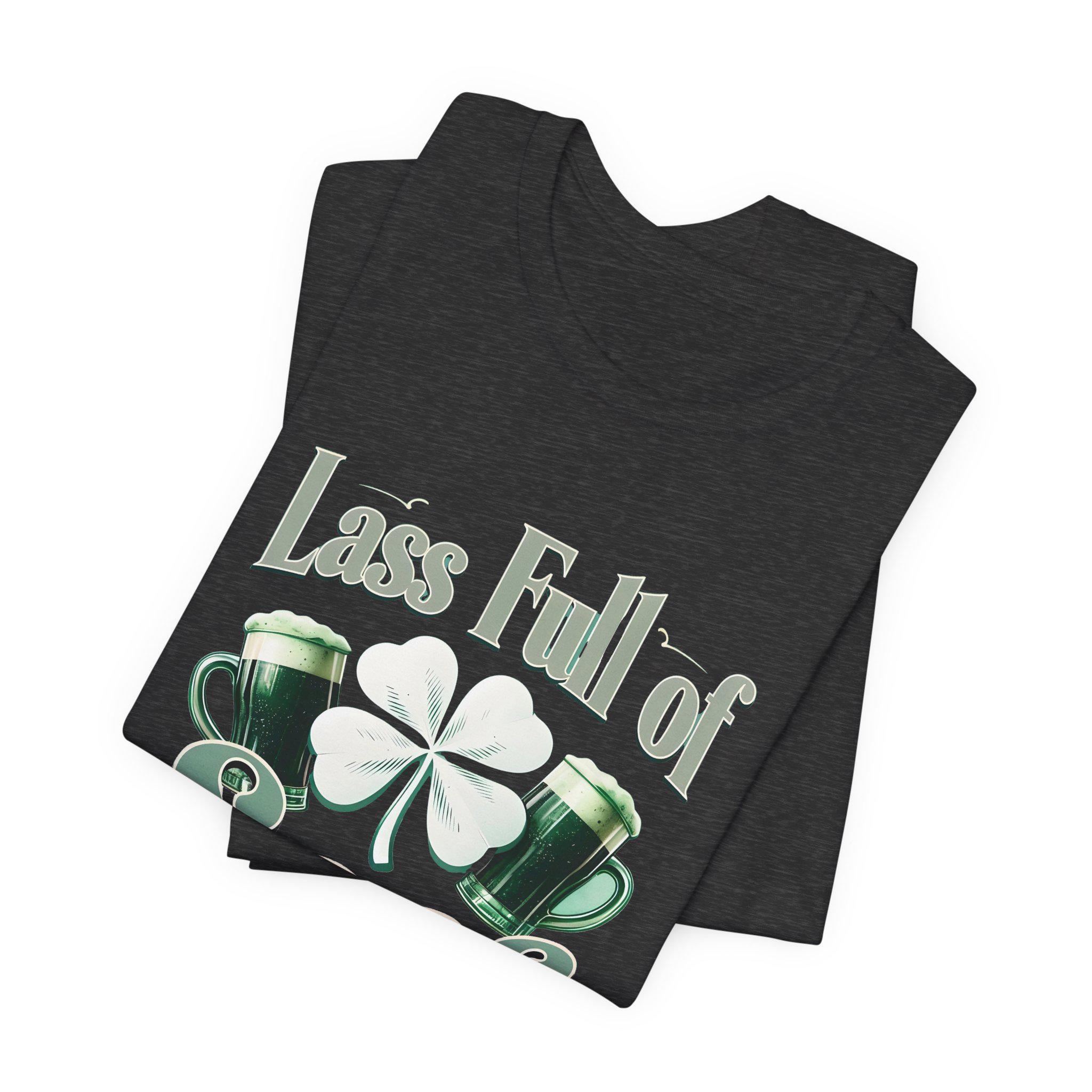 Lass Full of Sass design - Saint Patrick's Celebration Shirt | St. Patrick's Day Shirt | Shamrock Gift | St Patricks Day Tee | Festive Wear