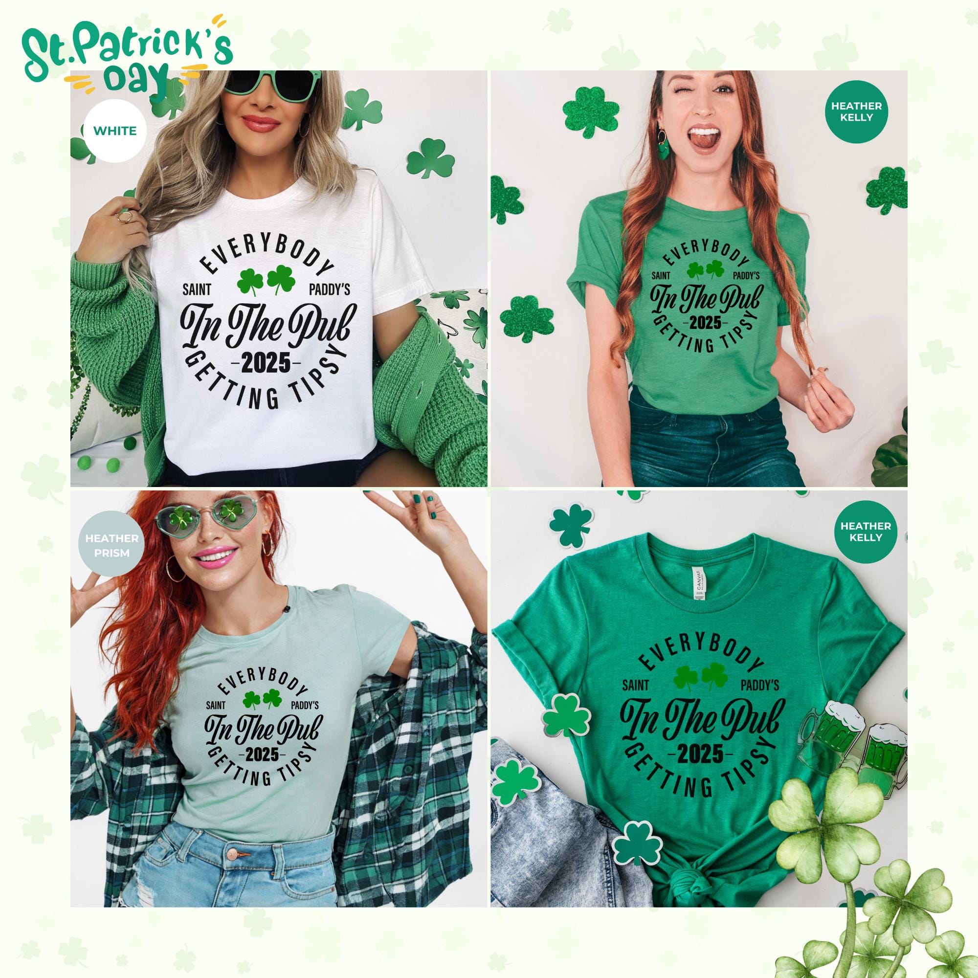 St Patrick's Day Shirt for Women | Gift for her | Cute Lucky St Patty's Day Saint Patricks Day Shirt | personalized clothing, custom tshirt