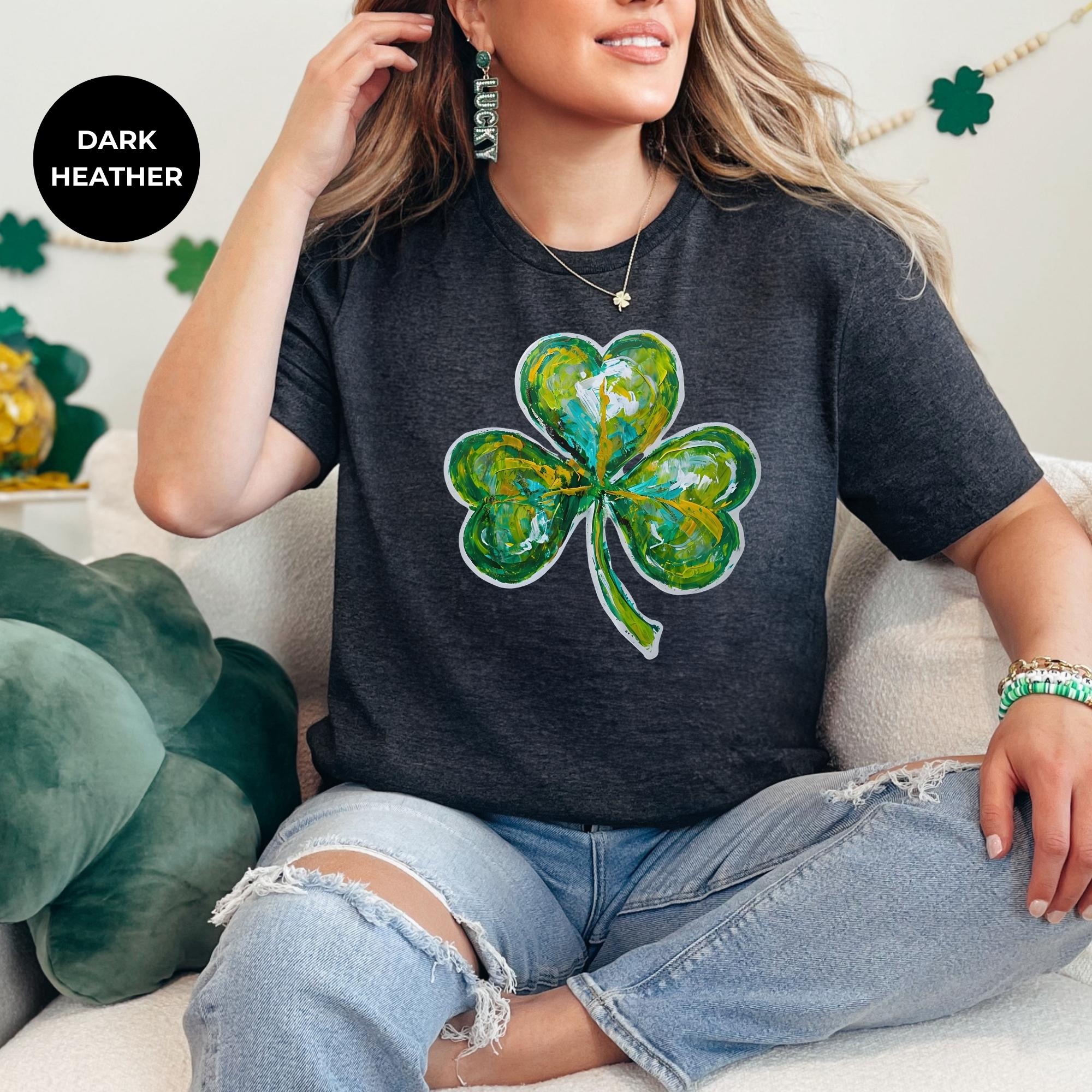 Three-leaf clover shirt - St Patricks Day | Saint Patrick's Day Shirt | Shamrock Gift For St Patricks Day | Celebrate St Patrick's - Gift