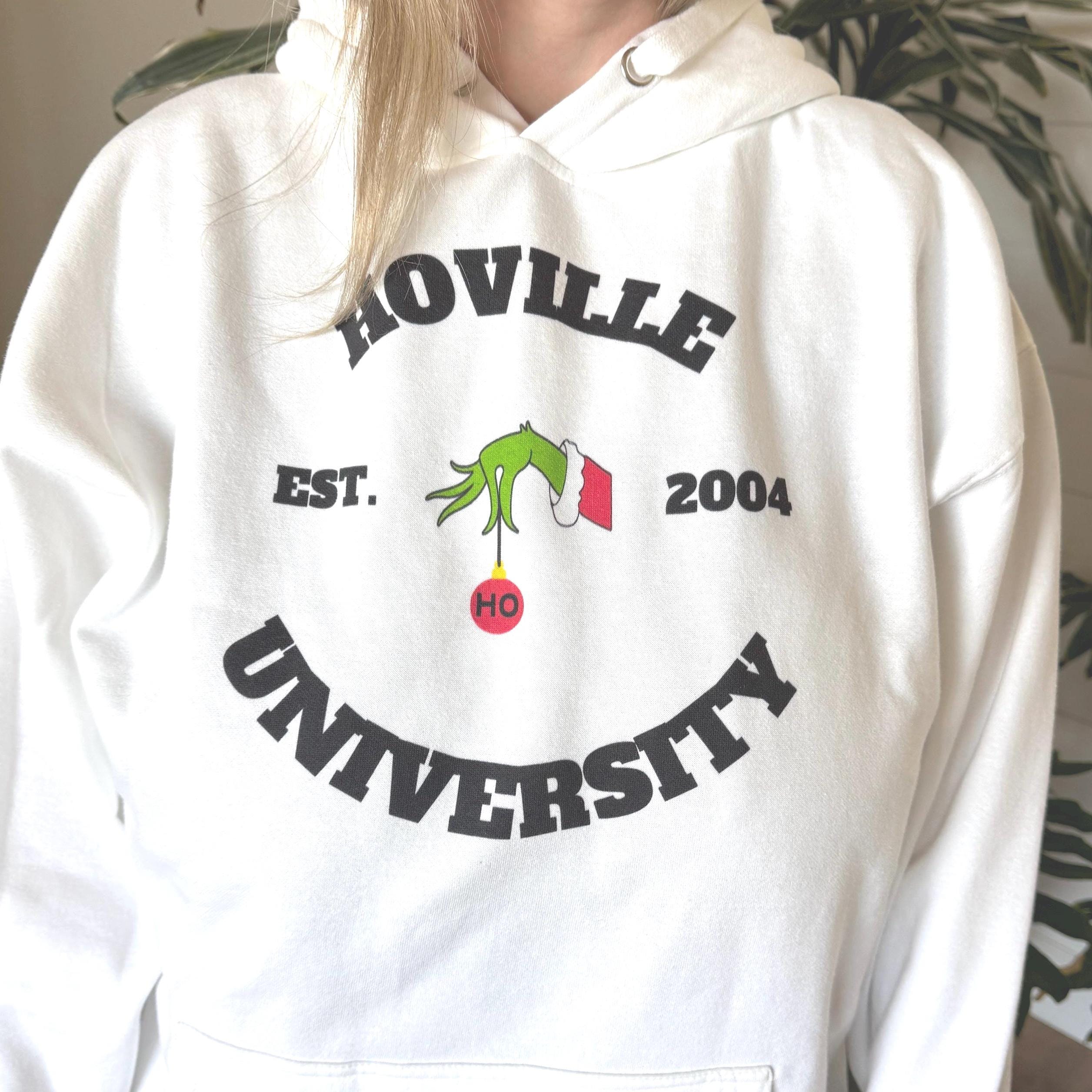 Christmas Whoville - Hoville University (Customizable Year) Sweatshirt, Personalized Christmas Gift, Xmas Party Shirt, Christmas Family Gift