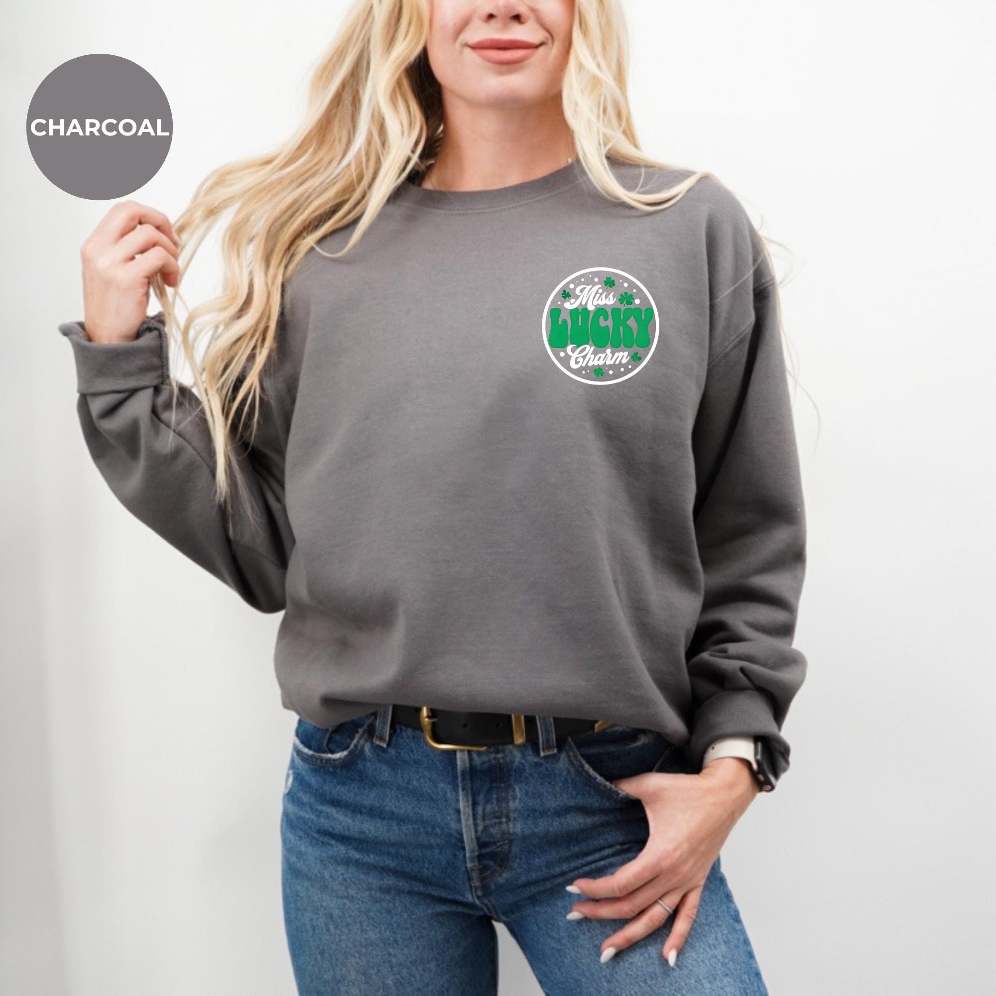 Lucky charm shirt for St Patrick's Day Couples Sweatshirt, Mr and Miss Matching Sweaters, Couples Gift, Festive Couple Wear, Clothing