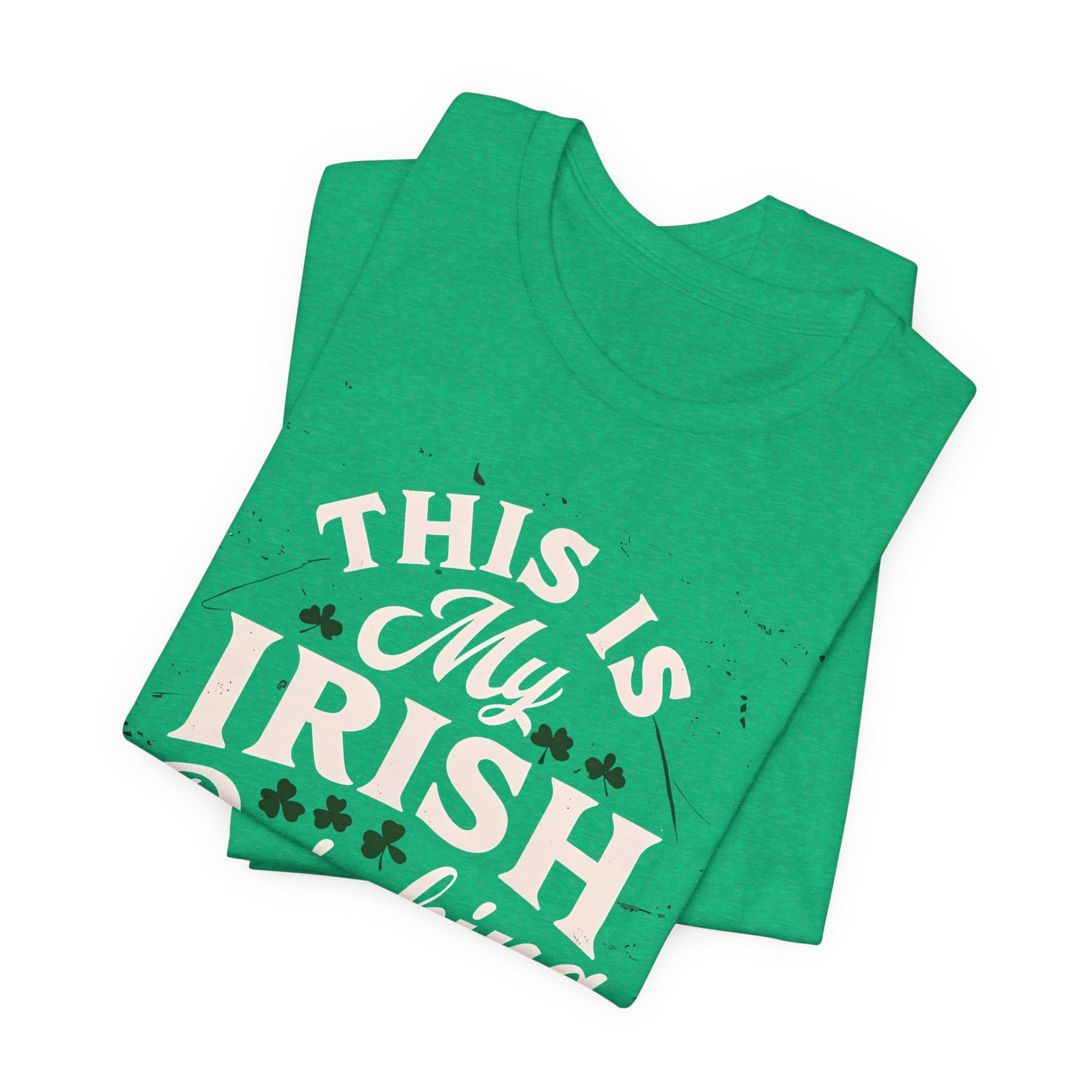 Irish shirt for St. Patrick's Day T-Shirt for Women | Irish Shirt | Lucky Clover Tee | Green Shirt | Festival Apparel | Celebration Top