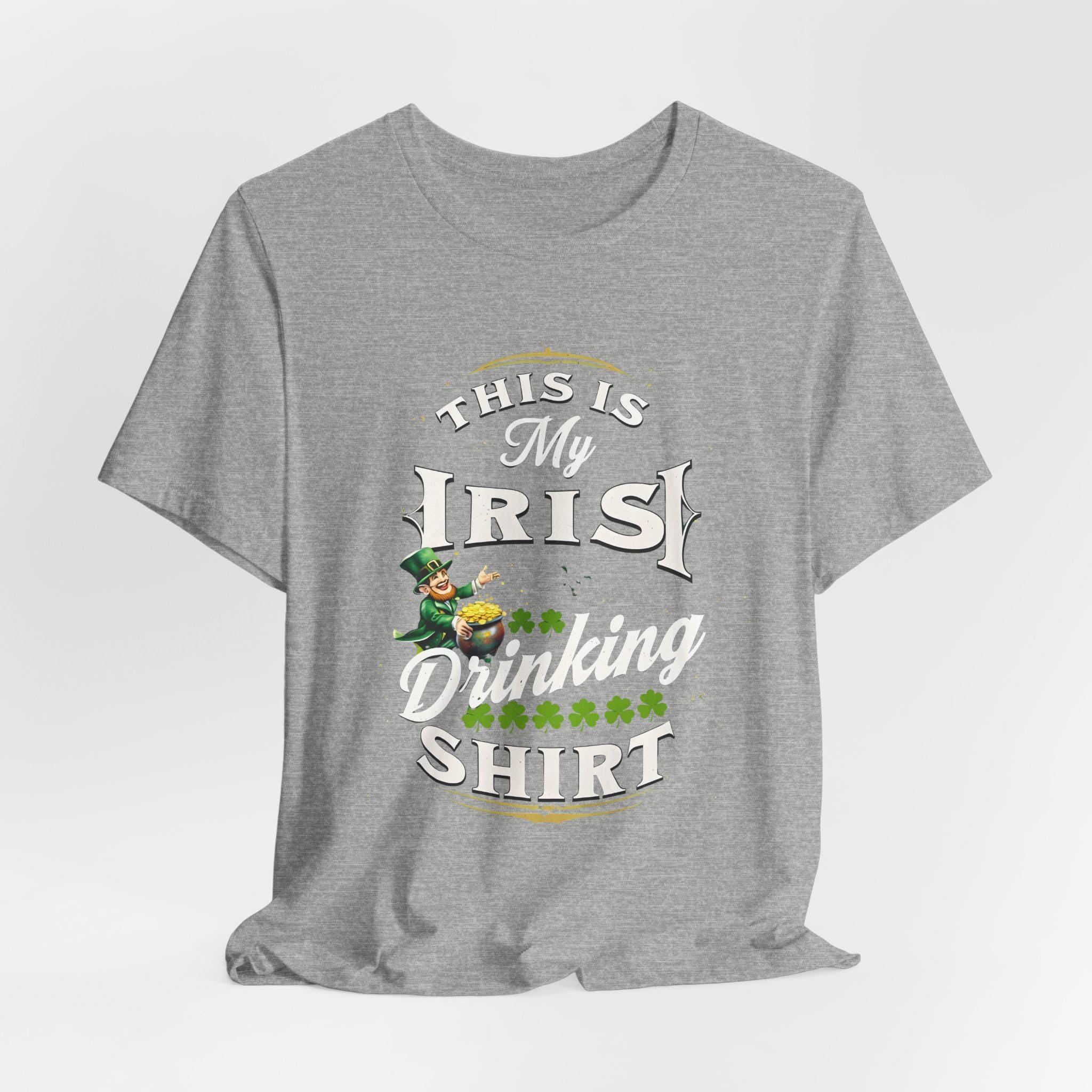 Drinking shirt for St. Patrick's Day | T-Shirt for Women | Green Shirt | Irish Tee | St. Patrick's Shirt | Shamrock Design | womens clothing