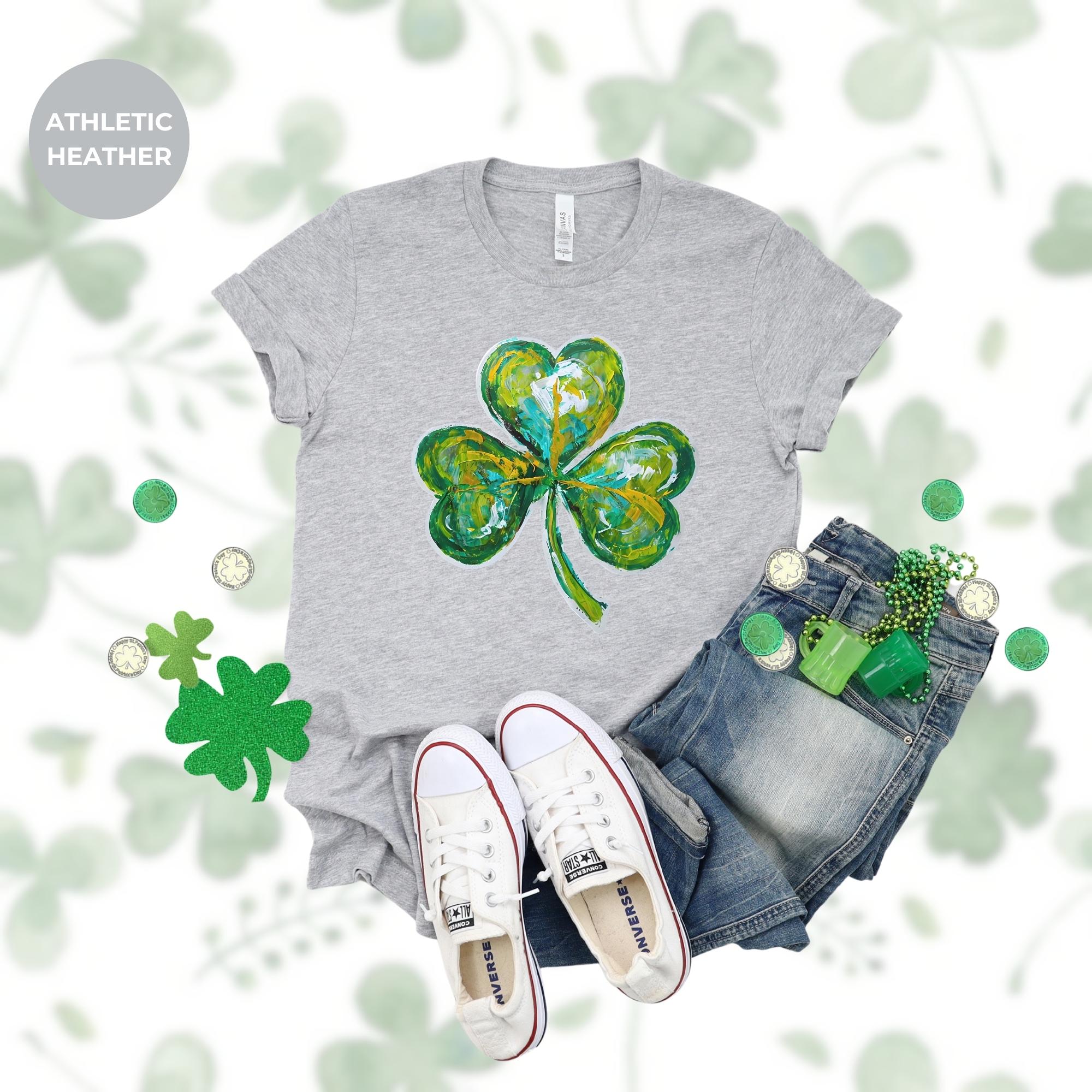 Three-leaf clover shirt - St Patricks Day | Saint Patrick's Day Shirt | Shamrock Gift For St Patricks Day | Celebrate St Patrick's - Gift