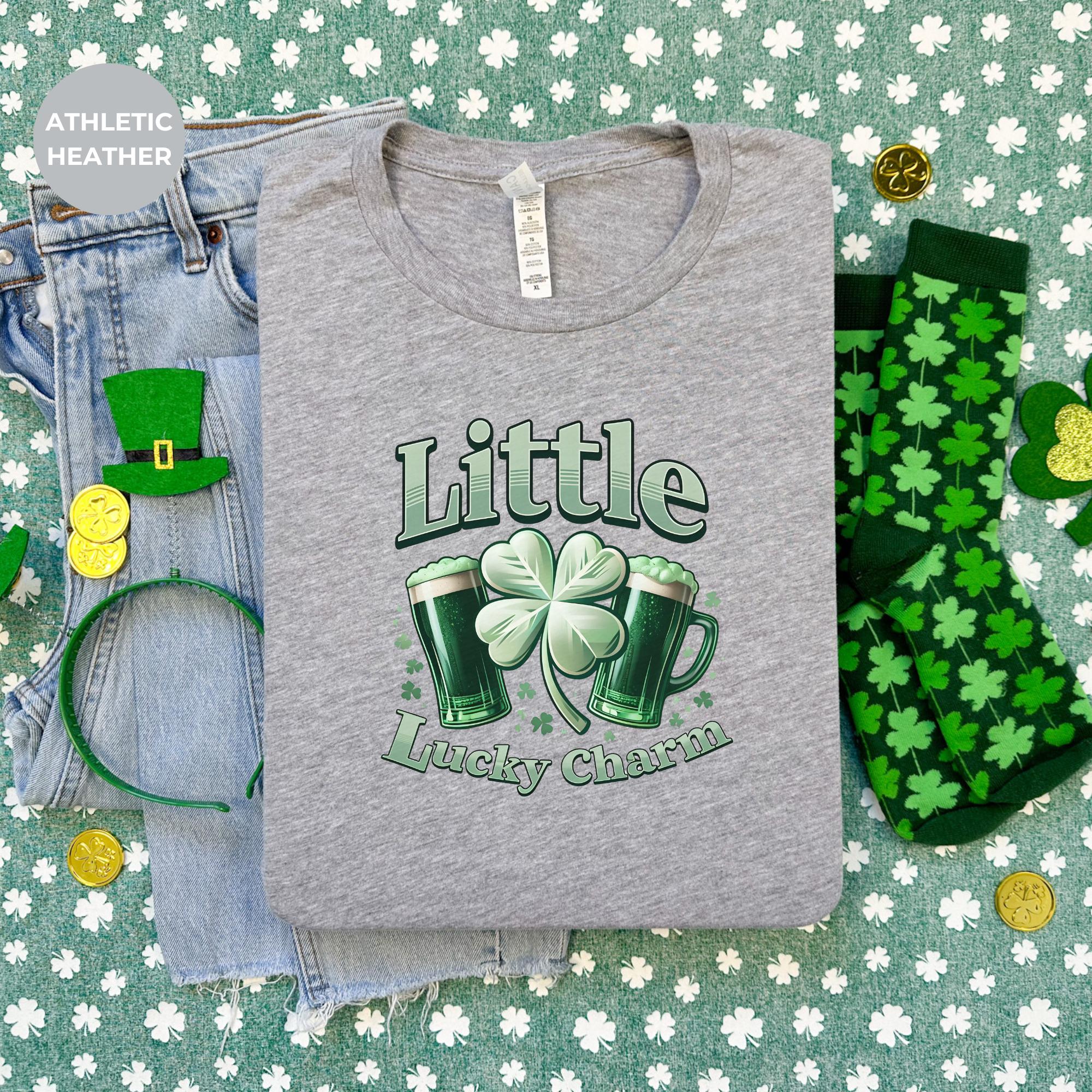 Little lucky charm St. Patrick's Day Shirt | Saint Patrick's Shirt | St Patricks Day Family Shirt | Shamrock Gift | custom tshirt | Clothing