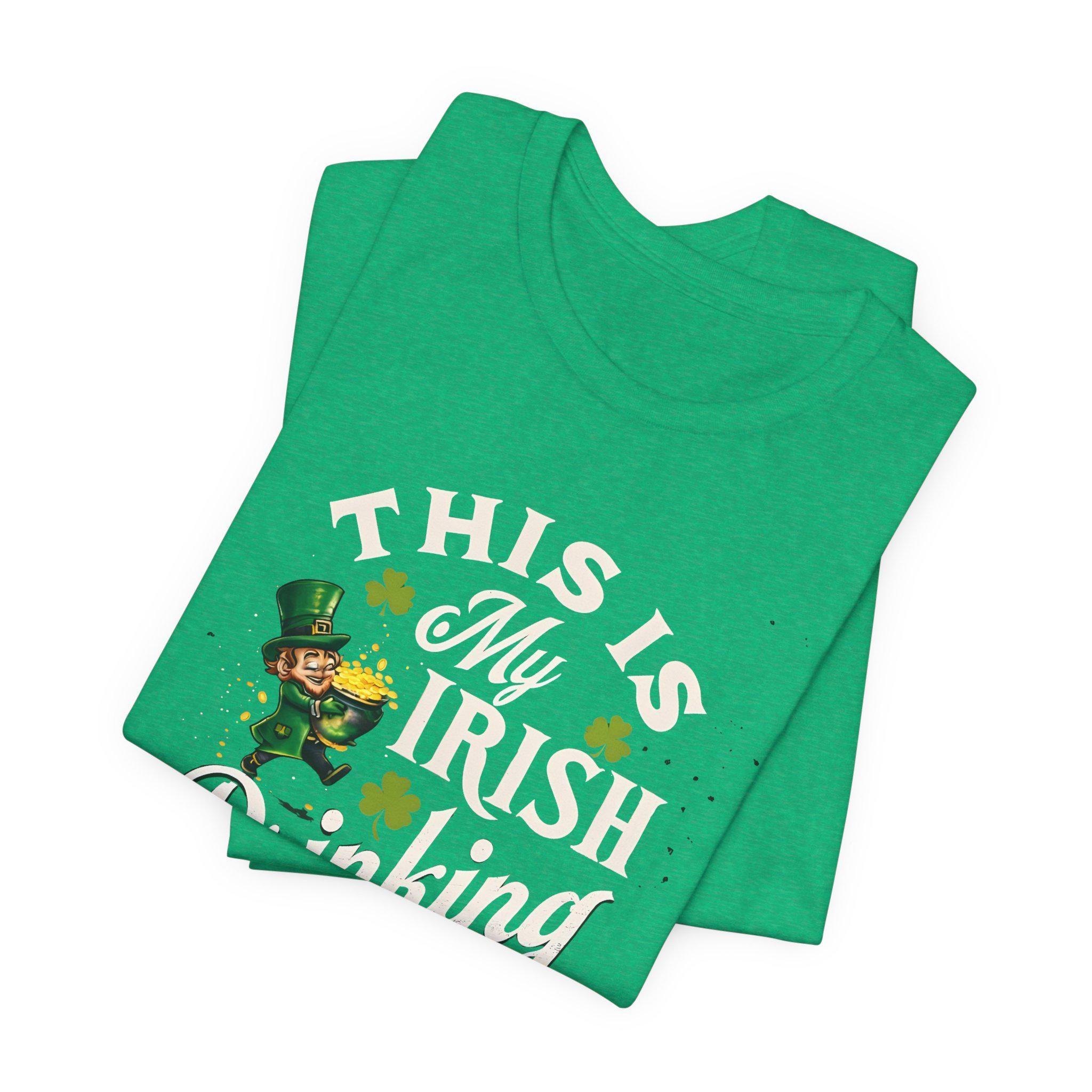 My irish drinking shirt | Tshirt design | St. Patrick's Day Shirt | oversized tshirt | Shamrock T-Shirt | Gift For Her | tshirt mockup