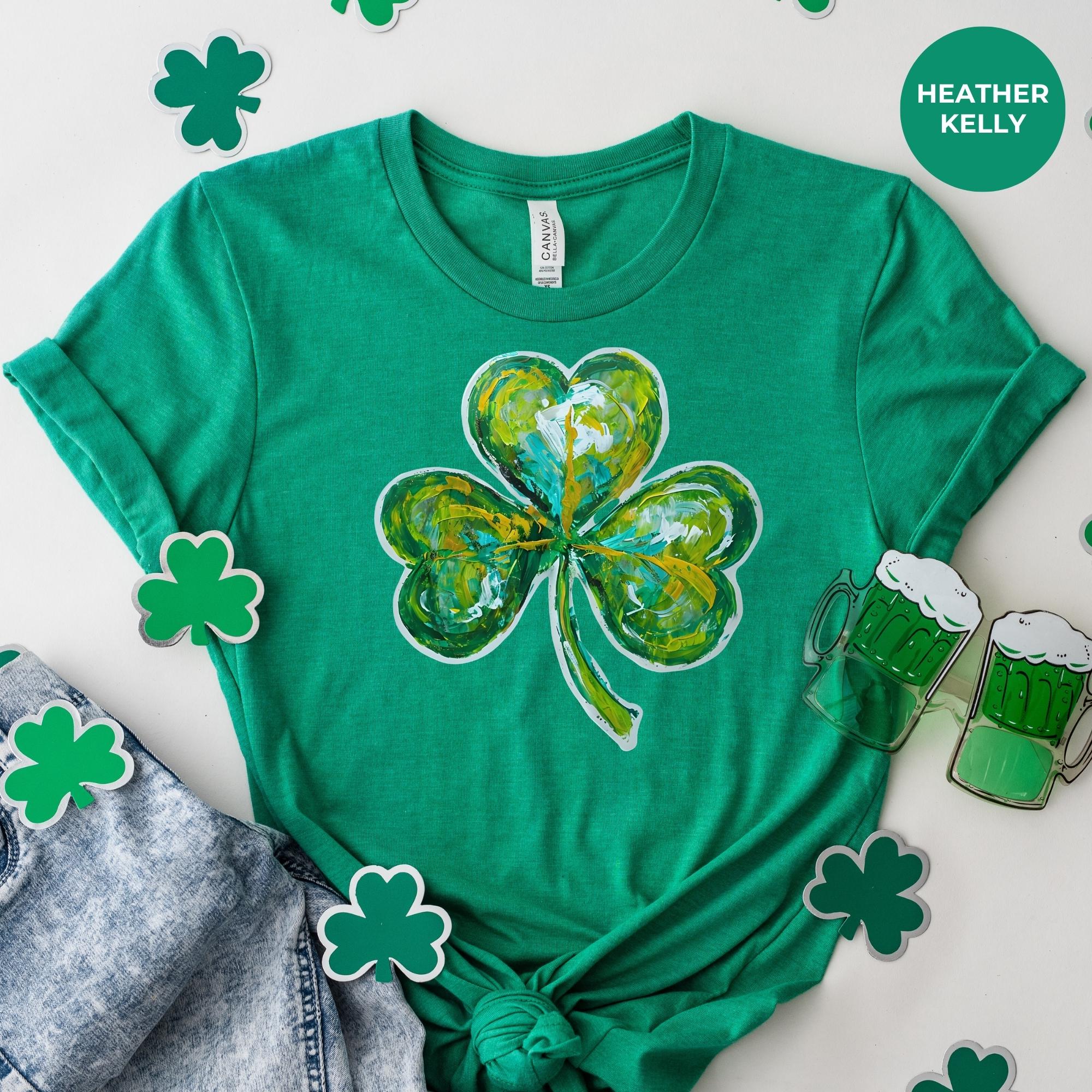 Three-leaf clover shirt - St Patricks Day | Saint Patrick's Day Shirt | Shamrock Gift For St Patricks Day | Celebrate St Patrick's - Gift