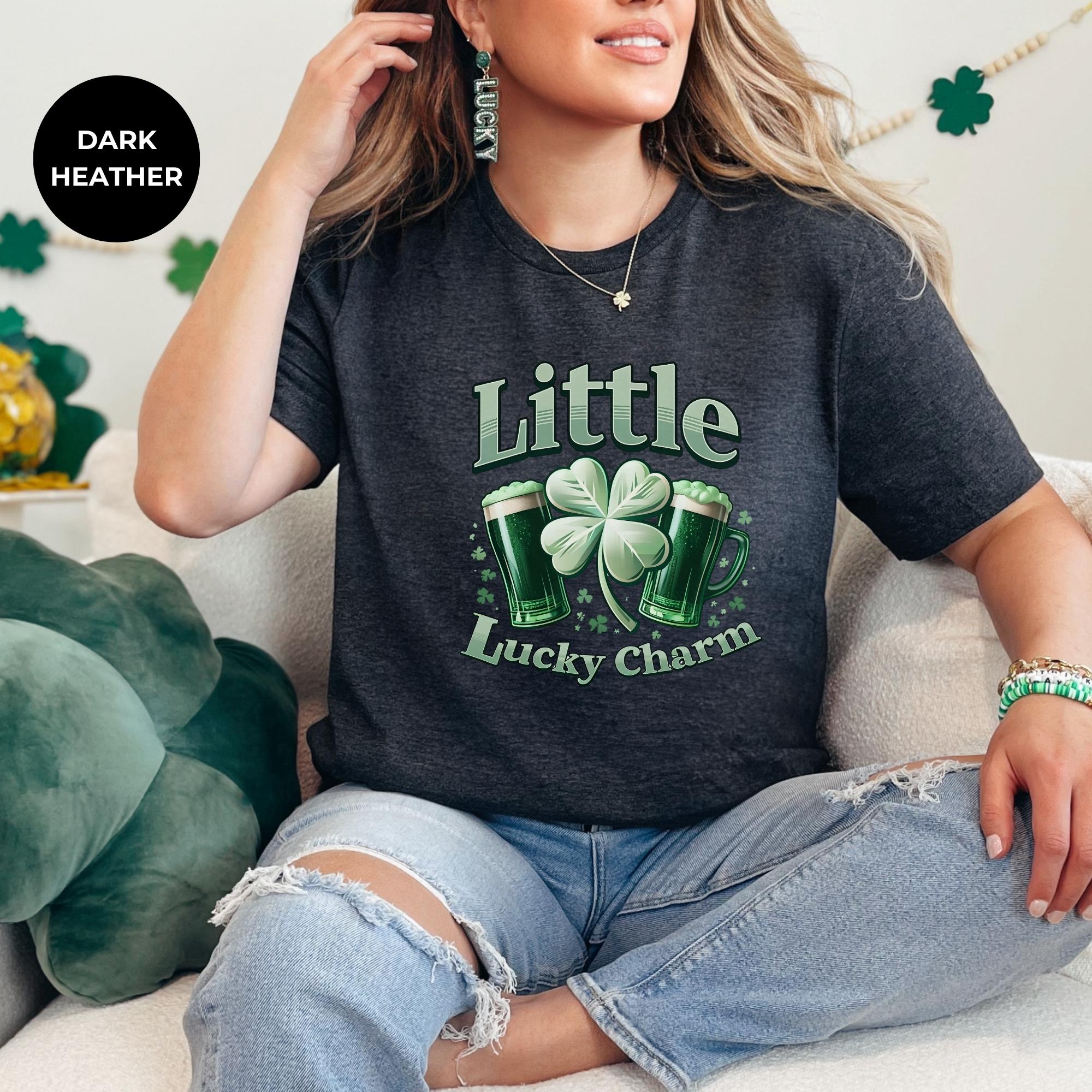 Little lucky charm St. Patrick's Day Shirt | Saint Patrick's Shirt | St Patricks Day Family Shirt | Shamrock Gift | custom tshirt | Clothing