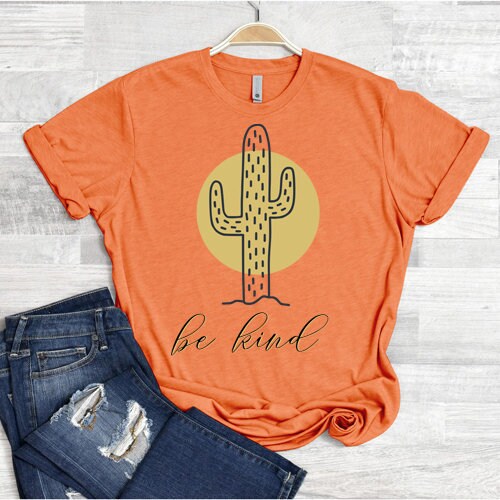 Be Kind T Shirts Women | Cute Graphic Blessed T-Shirt | Kindness Inspirational Teacher TShirt | Best Unisex Tops | Positive Outfits | Unisex