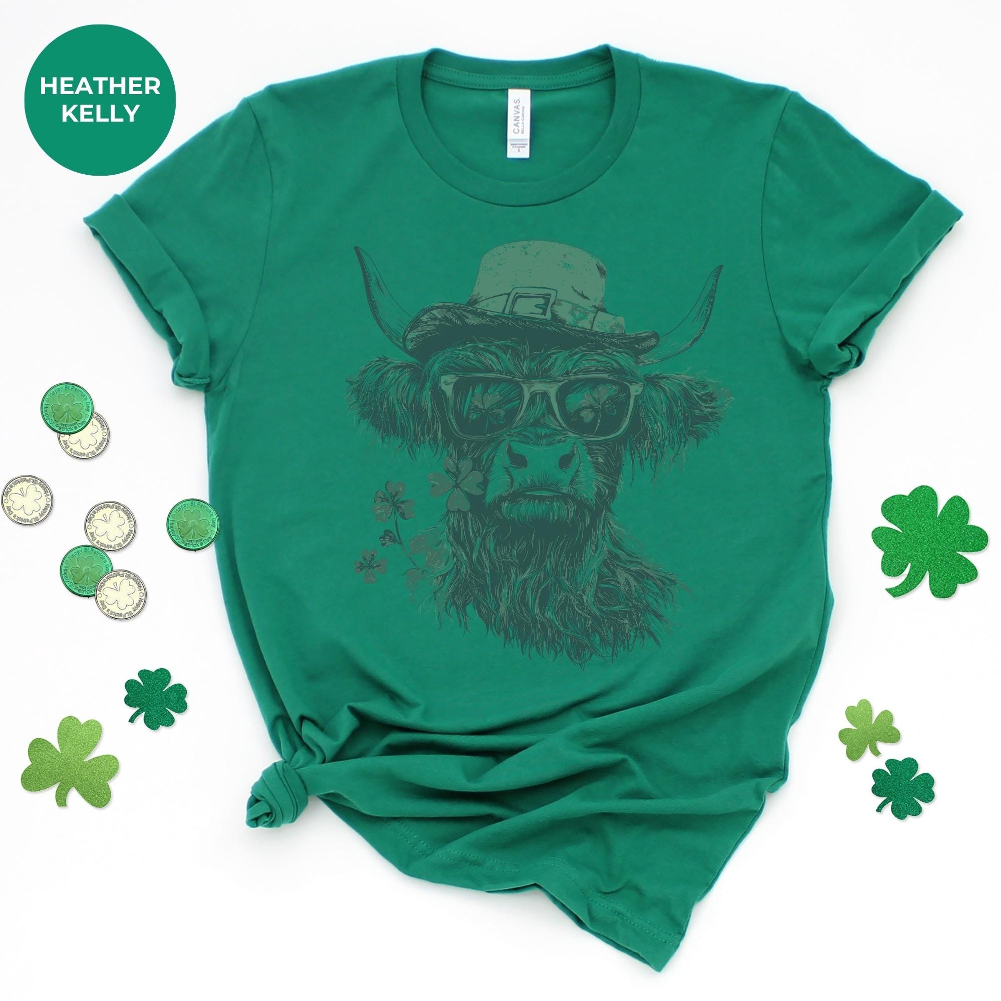 custom dog shirt St Patrick Day T-Shirt - Irish Graphic Tee - Green St Paddy Day Shirt - Lucky Shamrock Design - Gift for her - Tshirt