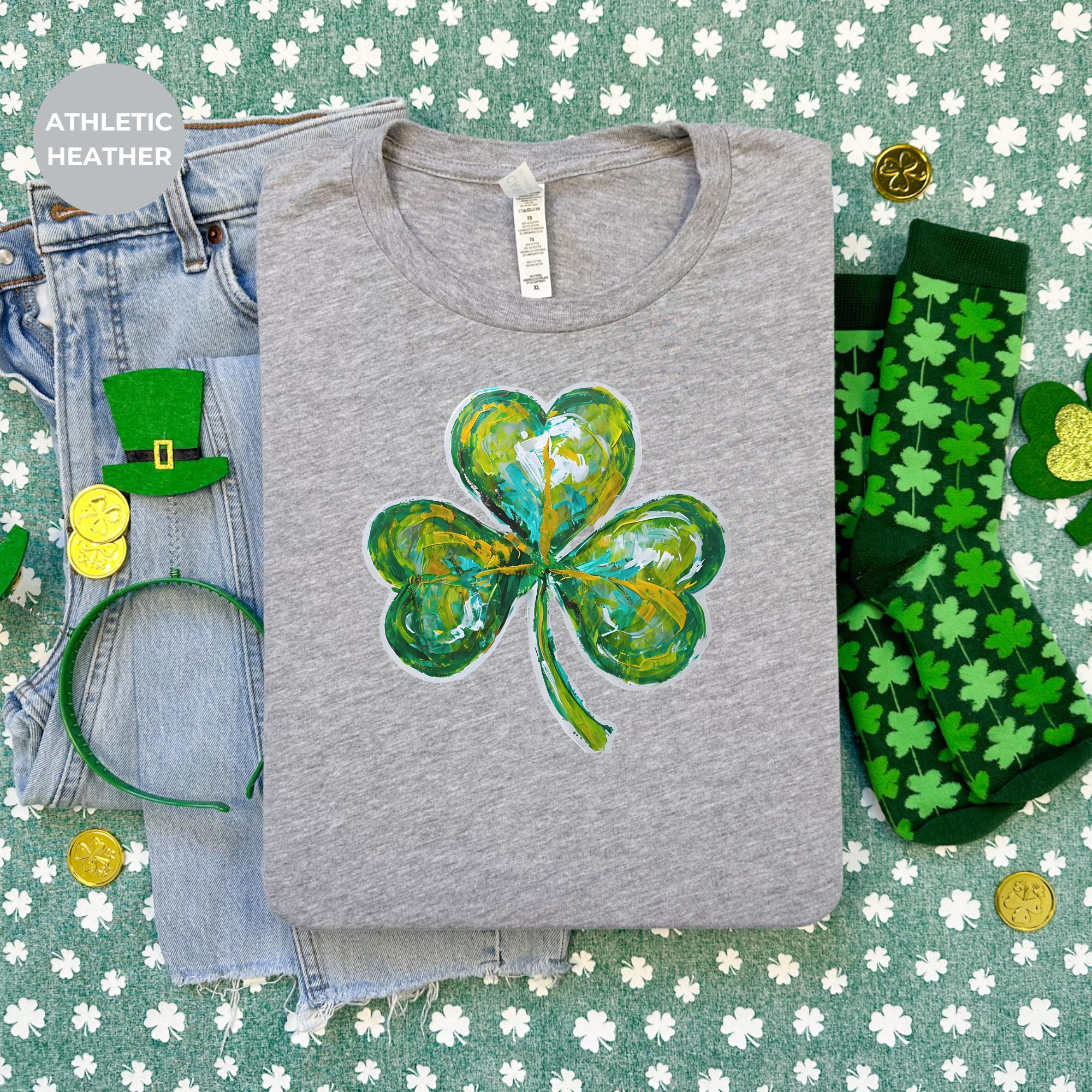 Three-leaf clover shirt - St Patricks Day | Saint Patrick's Day Shirt | Shamrock Gift For St Patricks Day | Celebrate St Patrick's - Gift