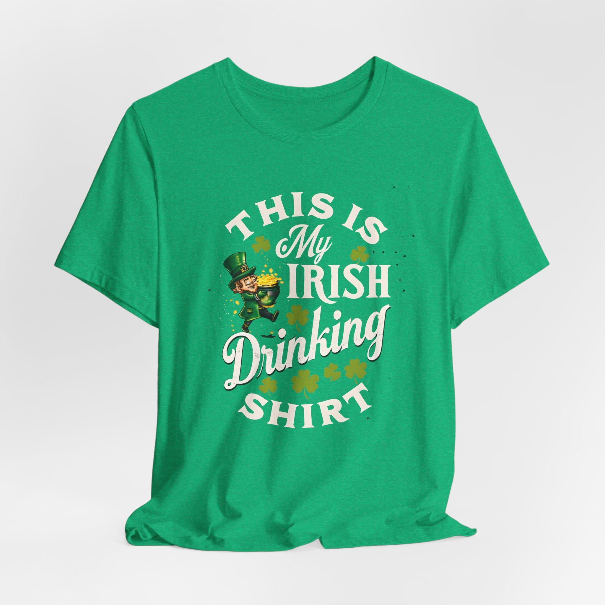 My irish drinking shirt | Tshirt design | St. Patrick's Day Shirt | oversized tshirt | Shamrock T-Shirt | Gift For Her | tshirt mockup