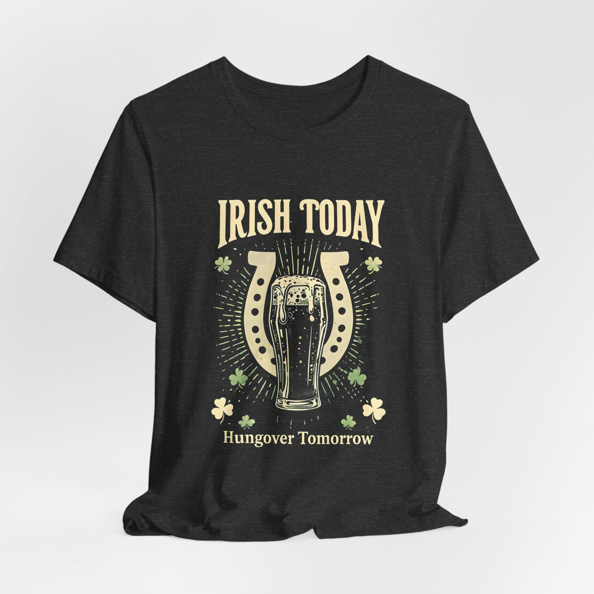 IRISH TODAY Shirt | St. Patricks Day Shirt | spring clothing | St. Patrick's Day T-Shirt for Women | Green Tee | Lucky Shirt | Holiday Shirt